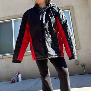 FILA Black and Red Snowjacket Size M